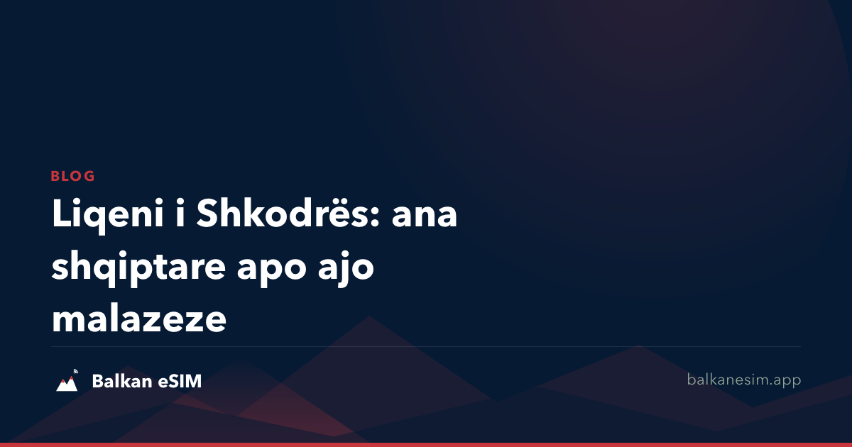Liqeni i Shkodrës: ana shqiptare apo ajo malazeze